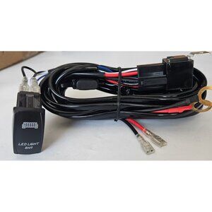 Light Bar Wiring Harness Rocker Switch For Polaris Ranger/RZR 800/900/1000/Turbo
